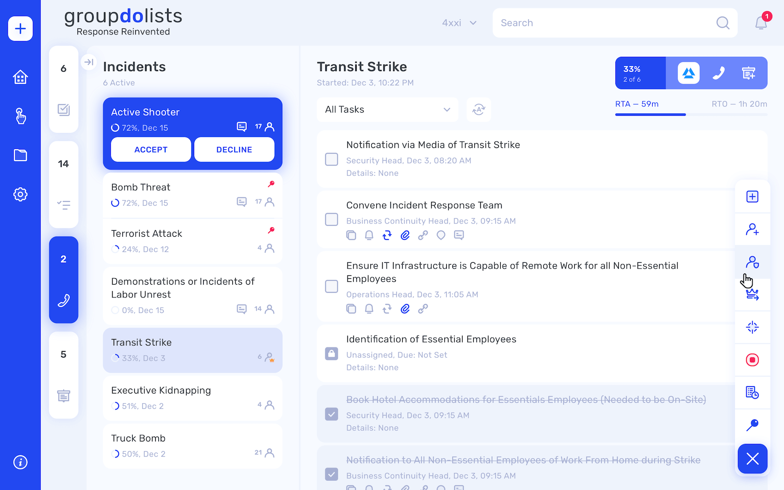 GroupDoLists web app